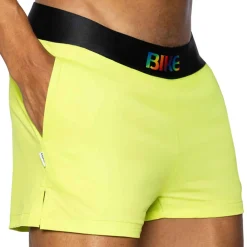 Bike Shorts-Short Jock Citron Vert