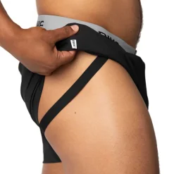 Bike Shorts-Short Jock Noir