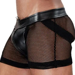 TOF Paris Boxers Sexy-Short Jock Spartacus Noir