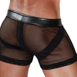 TOF Paris Boxers Sexy-Short Jock Spartacus Noir