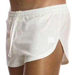 Modus Vivendi Shorts-Short Jogging Lacquer Blanc Cassé