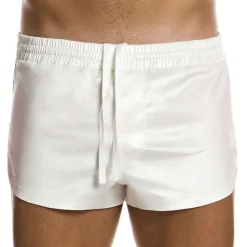 Modus Vivendi Shorts-Short Jogging Lacquer Blanc Cassé