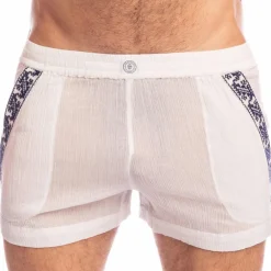 L'Homme invisible Shorts / Caleçons-Short Lounge Patmos Blanc Cassé