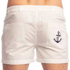 L'Homme invisible Shorts-Short Matlow Blanc