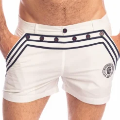 L'Homme invisible Shorts-Short Matlow Blanc