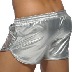 Addicted Shorts-Short Metallic Argent