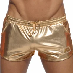 Addicted Shorts-Short Metallic Or