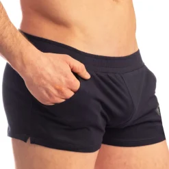 L'Homme invisible Shorts / Caleçons-Short Micro Lounge Party Bleu Marine