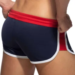 Addicted Shorts-Short Mix Microfibre Bleu Marine