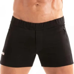 TOF Paris Shorts-Short Paris Zippé Noir
