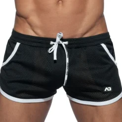 Addicted Shorts-Short Rocky Mesh Noir