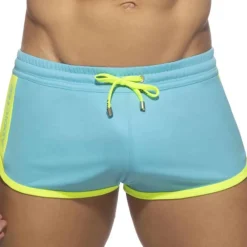 Addicted Shorts-Short Sexy AD Bleu Turquoise