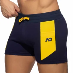 Addicted Shorts-Short Sport AD Coton Bleu Marine