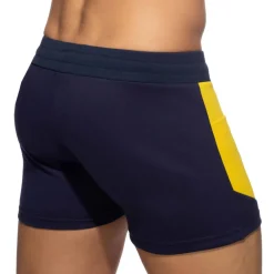 Addicted Shorts-Short Sport AD Coton Bleu Marine