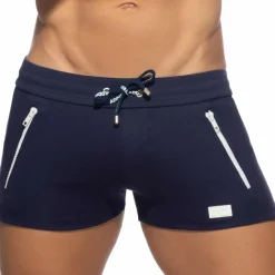 Addicted Shorts-Short Sport Double Zip Bleu Marine