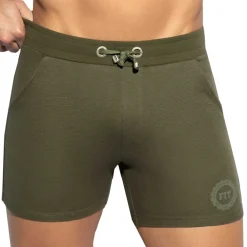 ES Collection Shorts-Short Sport FIT Tape Kaki