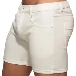 Addicted Shorts-Short Svelte Coton Blanc