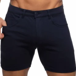 Addicted Shorts-Short Svelte Coton Bleu Marine