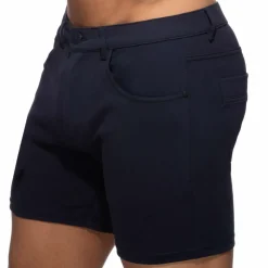 Addicted Shorts-Short Svelte Coton Bleu Marine