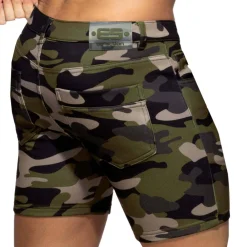 ES Collection Shorts-Short Svelte Microfibre Camouflage