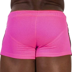 Barcode Shorts-Short Timur Rose