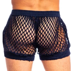 L'Homme invisible Shorts / Caleçons|Shorts-Short Zephiro Bleu Marine