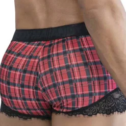 CandyMan Boxers Sexy-Shorty Back To School Rouge