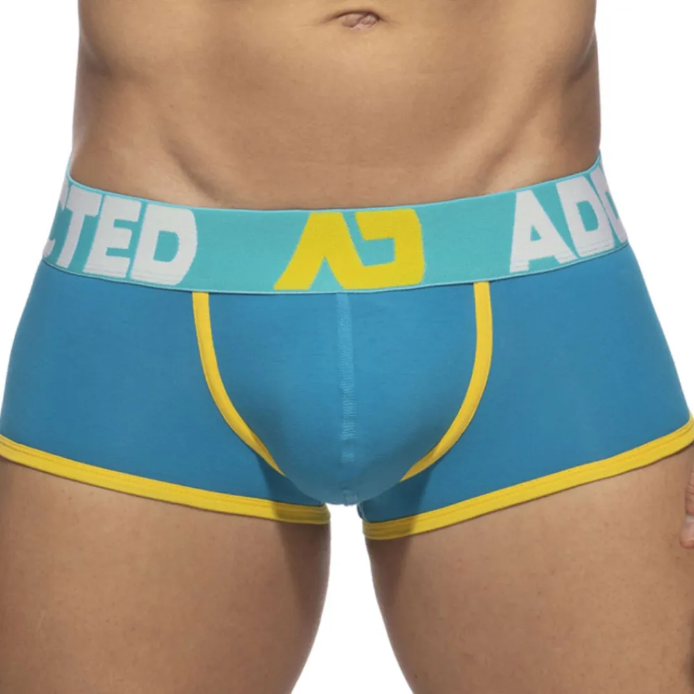 Addicted Shortys|Boxers-Shorty Basic Colors AD Coton Turquoise