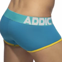 Addicted Shortys|Boxers-Shorty Basic Colors AD Coton Turquoise