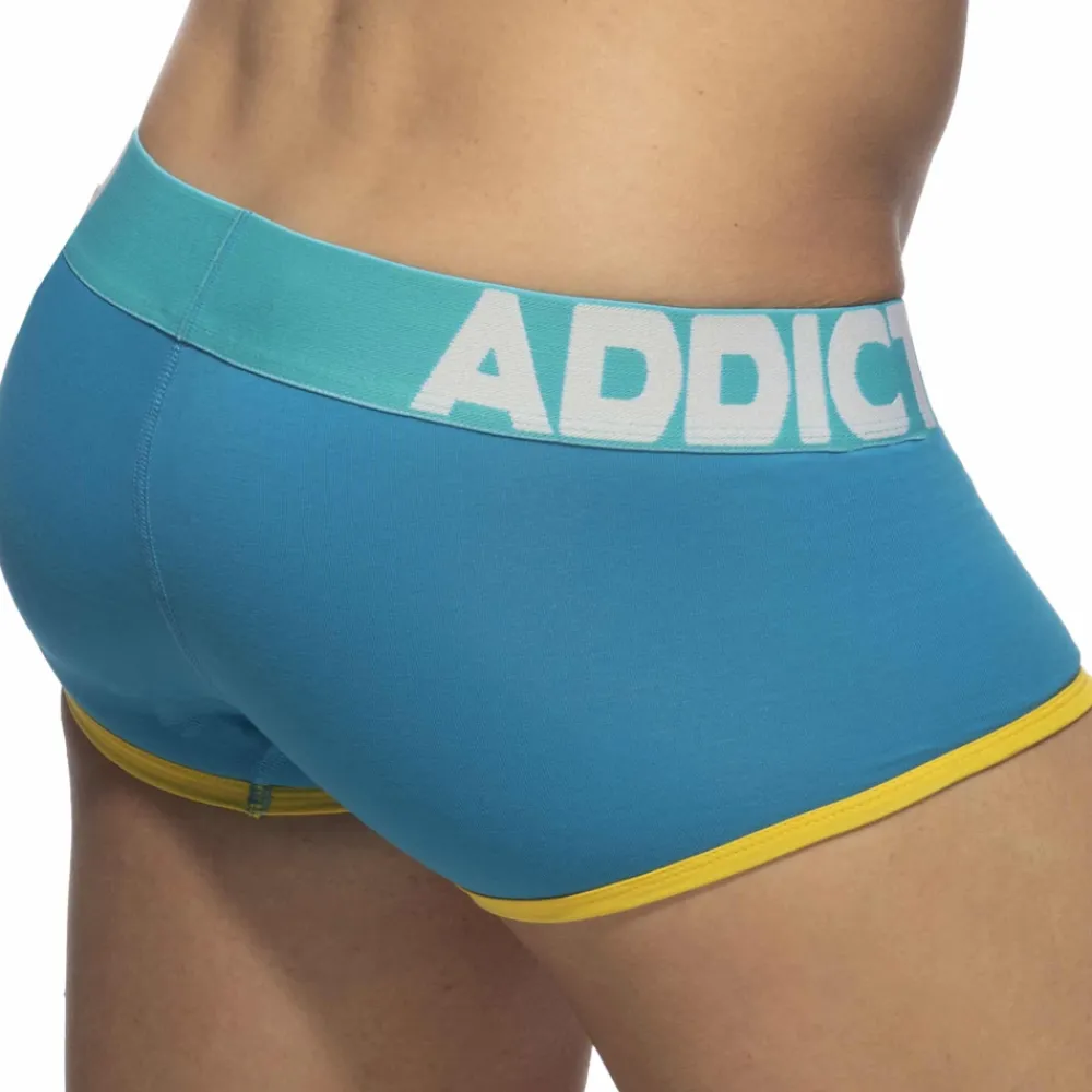 Addicted Shortys|Boxers-Shorty Basic Colors AD Coton Turquoise