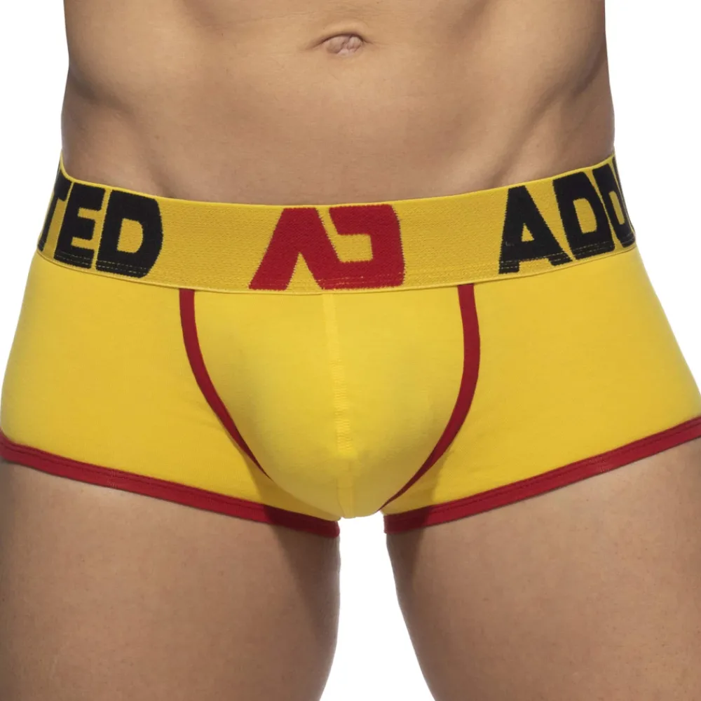 Addicted Shortys|Boxers-Shorty Basic Colors AD Coton Jaune