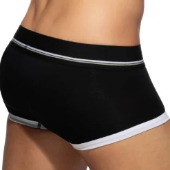 Addicted Shortys|Boxers-Shorty Basic Colors Coton Noir - Blanc