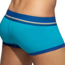Addicted Shortys|Boxers-Shorty Basic Colors Coton Bleu Turquoise