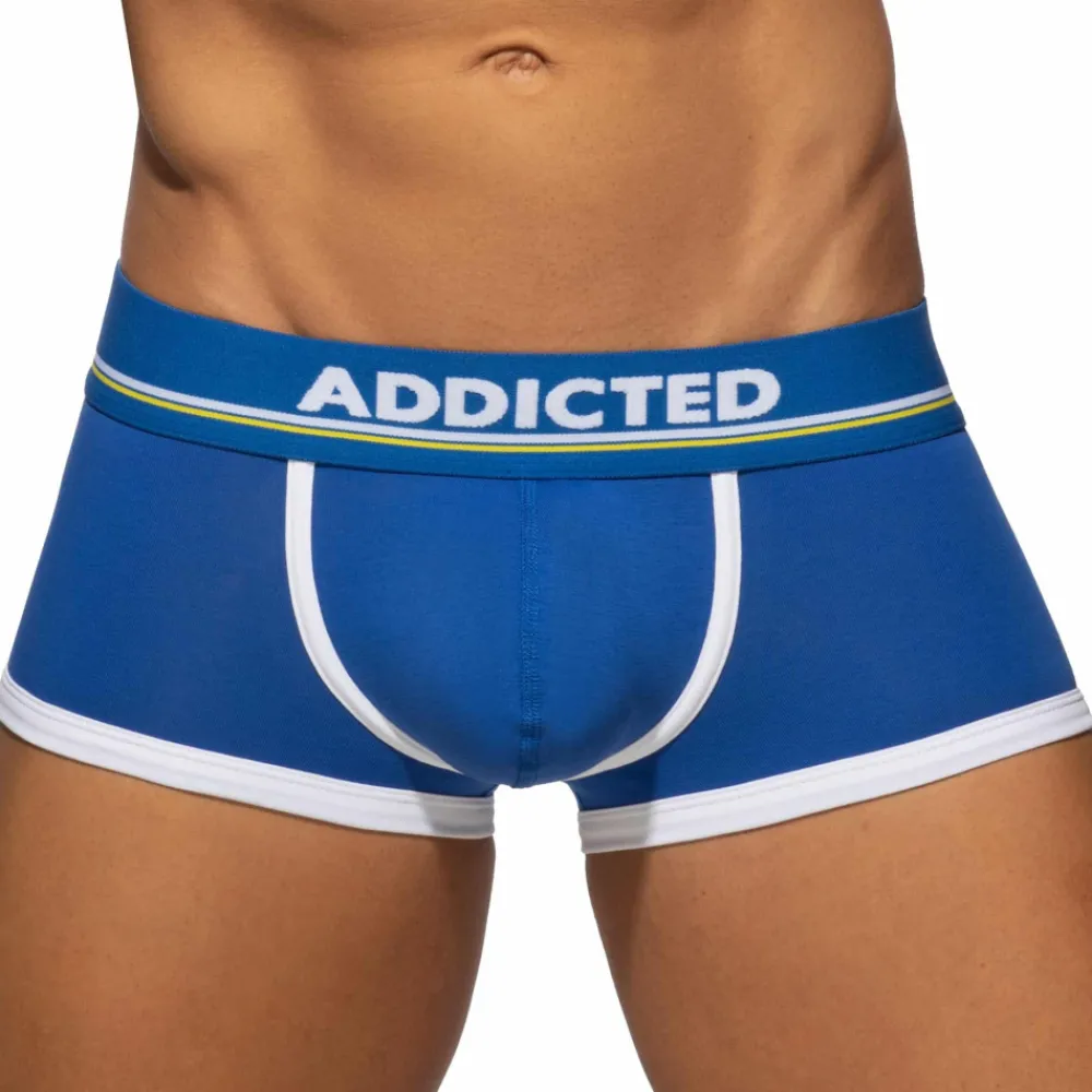 Addicted Shortys|Boxers-Shorty Basic Colors Coton Bleu Roi