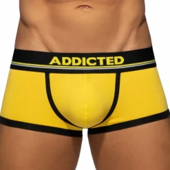 Addicted Shortys|Boxers-Shorty Basic Colors Coton Jaune