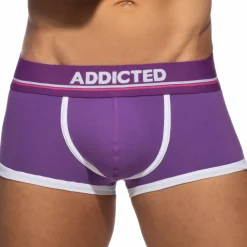 Addicted Shortys|Boxers-Shorty Basic Colors Coton Violet
