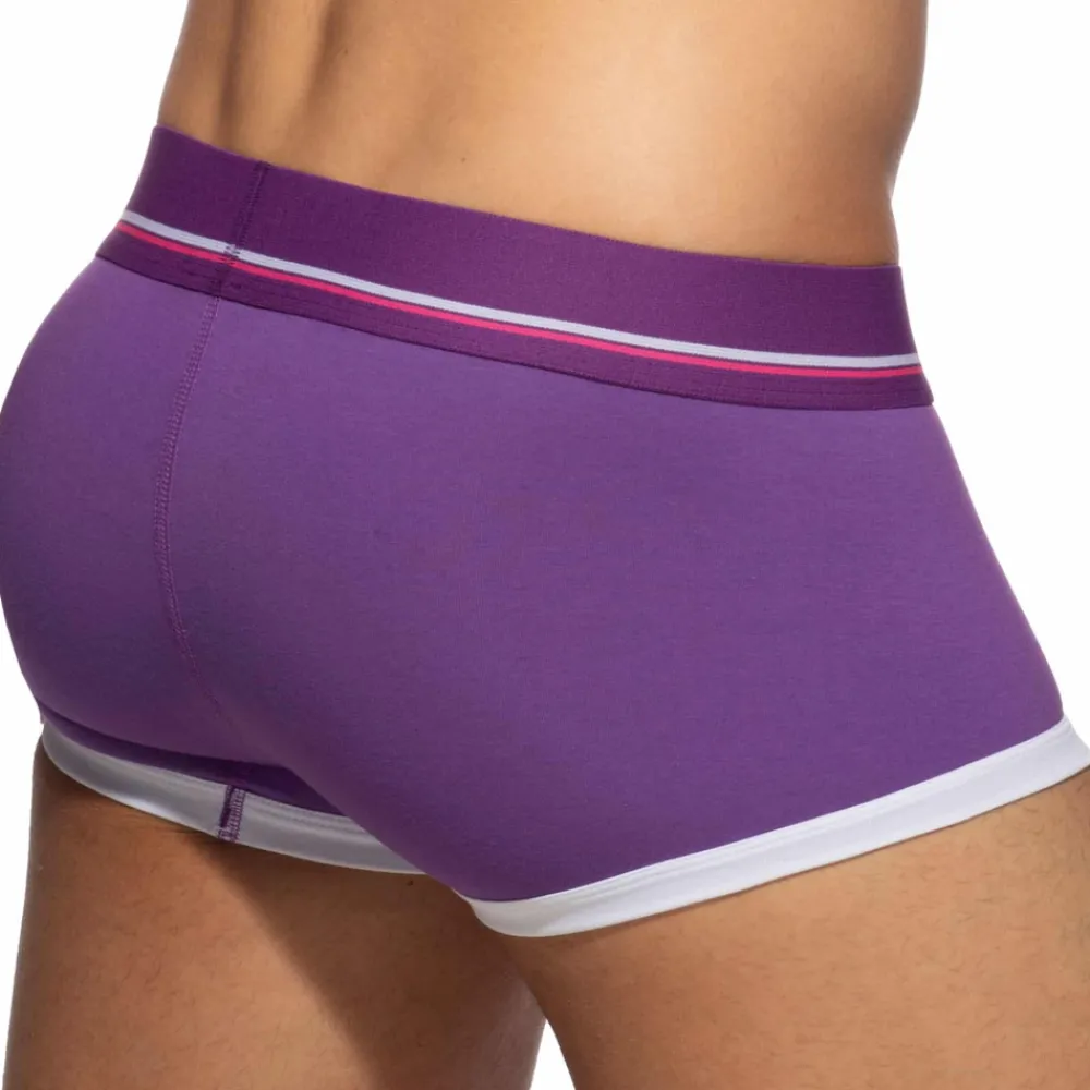 Addicted Shortys|Boxers-Shorty Basic Colors Coton Violet