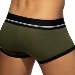Addicted Shortys|Boxers-Shorty Basic Colors Coton Vert Kaki