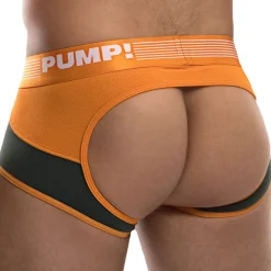 Pump! Boxers Sexy-Shorty Bottomless Access Squad Kaki - Orange
