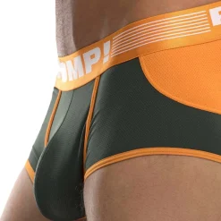 Pump! Boxers Sexy-Shorty Bottomless Access Squad Kaki - Orange