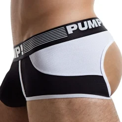 Pump! Boxers Sexy-Shorty Bottomless Access Noir