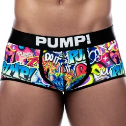 Pump! Boxers Sexy-Shorty Bottomless Access Drip Graffiti