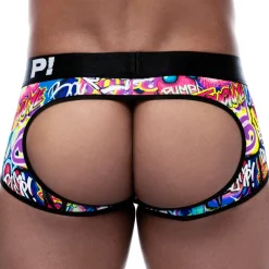 Pump! Boxers Sexy-Shorty Bottomless Access Drip Graffiti