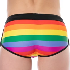 SKU Shortys De Bain|Boxers De Bain-Shorty de Bain Arc-en-Ciel