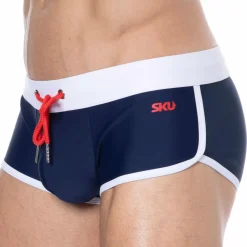 SKU Shortys De Bain|Boxers De Bain-Shorty de Bain Bleu Marine