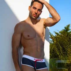 SKU Shortys De Bain|Boxers De Bain-Shorty de Bain Bleu Marine