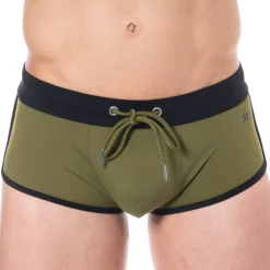 SKU Shortys De Bain|Boxers De Bain-Shorty de Bain Kaki