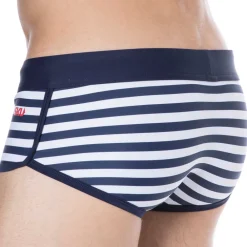 SKU Shortys De Bain|Boxers De Bain-Shorty de Bain Marinière