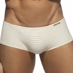 Addicted Shortys De Bain|Boxers De Bain-Shorty de Bain Réversible Régal Ivoire