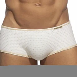 Addicted Shortys De Bain|Boxers De Bain-Shorty de Bain Réversible Régal Ivoire